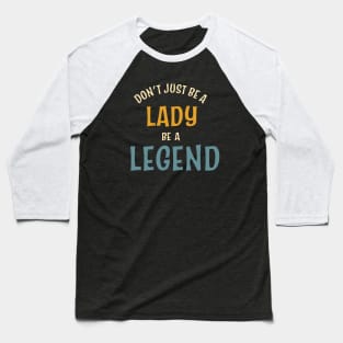 Womens Empowerment and Inspiration Baseball T-Shirt